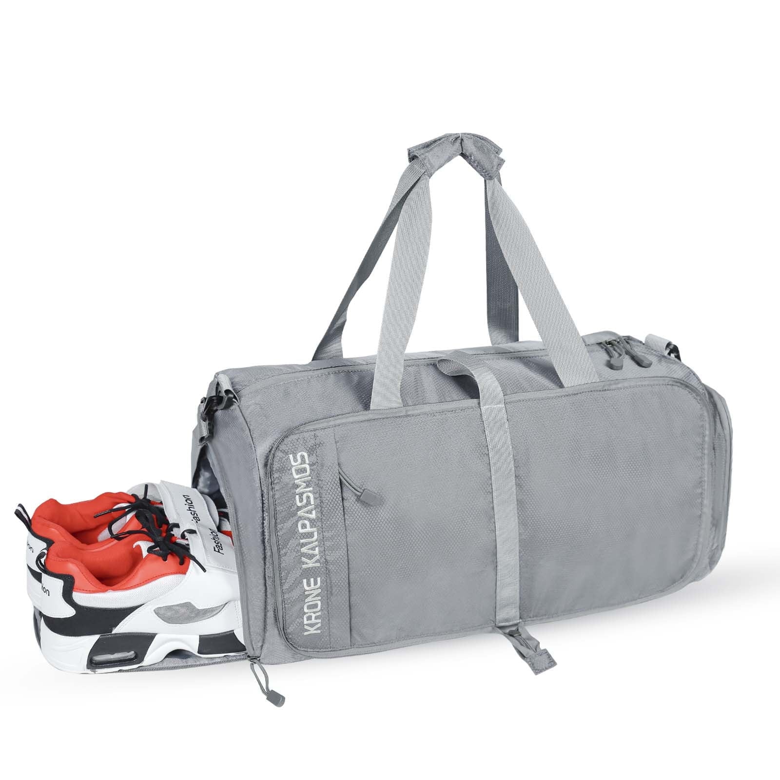 Small Gym Bag, Packable Sports Bag , Gym Bags with Shoe and Wet Pocket, Lightweight Waterproof Travel Duffel Bag